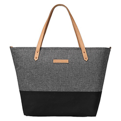 DOWNTOWN TOTE- GRAPHITE/BLACK from Flowers by Ramon of Lawton, OK