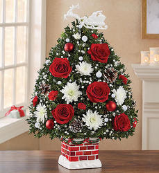 The Night Before Christmas Holiday Flower Tree from Flowers by Ramon of Lawton, OK