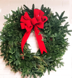 Fresh Christmas Wreath from Flowers by Ramon of Lawton, OK