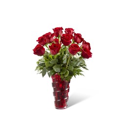 The FTD In Love with Red Roses Bouquet from Flowers by Ramon of Lawton, OK
