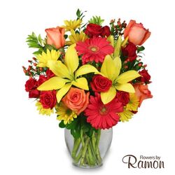 BRING ON THE HAPPY from Flowers by Ramon of Lawton, OK