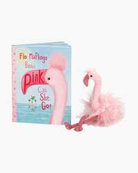 Flo Maflingo How Pink Can She Go! Picture Book & Plush from Flowers by Ramon of Lawton, OK