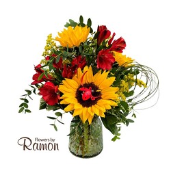 Ladybugs & Sunflowers from Flowers by Ramon of Lawton, OK