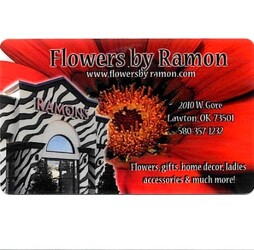 Flowers by Ramon Gift Card from Flowers by Ramon of Lawton, OK