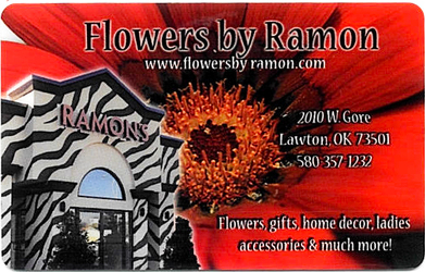 Flowers by Ramon Gift Card from Flowers by Ramon of Lawton, OK