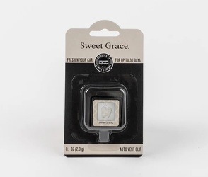 Sweet Grace Auto Vent Clip from Flowers by Ramon of Lawton, OK