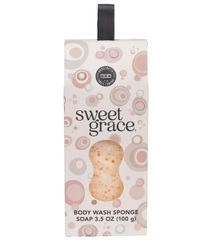 Sweet Grace Body Wash Sponge from Flowers by Ramon of Lawton, OK