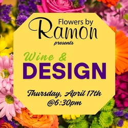 Wine & Design from Flowers by Ramon of Lawton, OK