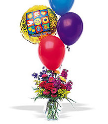 Balloons and a Boost from Flowers by Ramon of Lawton, OK