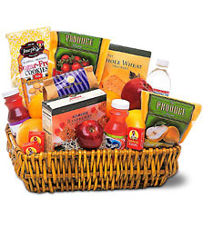Healthy Gourmet Basket from Flowers by Ramon of Lawton, OK