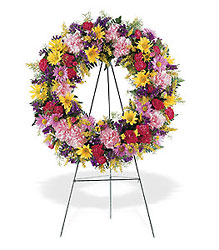 Eternity Wreath from Flowers by Ramon of Lawton, OK