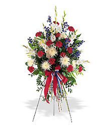 Patriotic Spirit Spray from Flowers by Ramon of Lawton, OK
